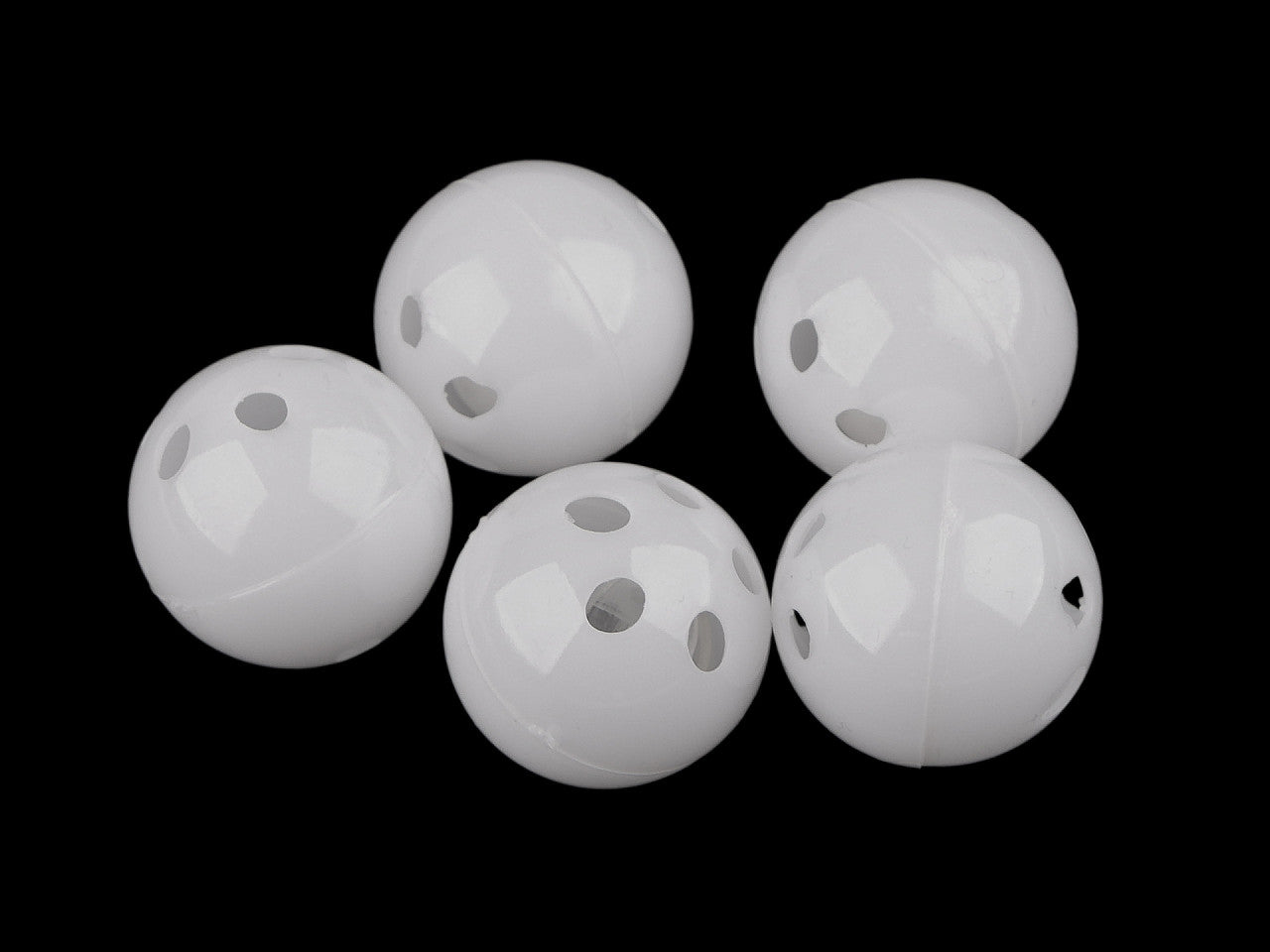 Boule de hochet, Ø 2,4 cm et 2,6 cm