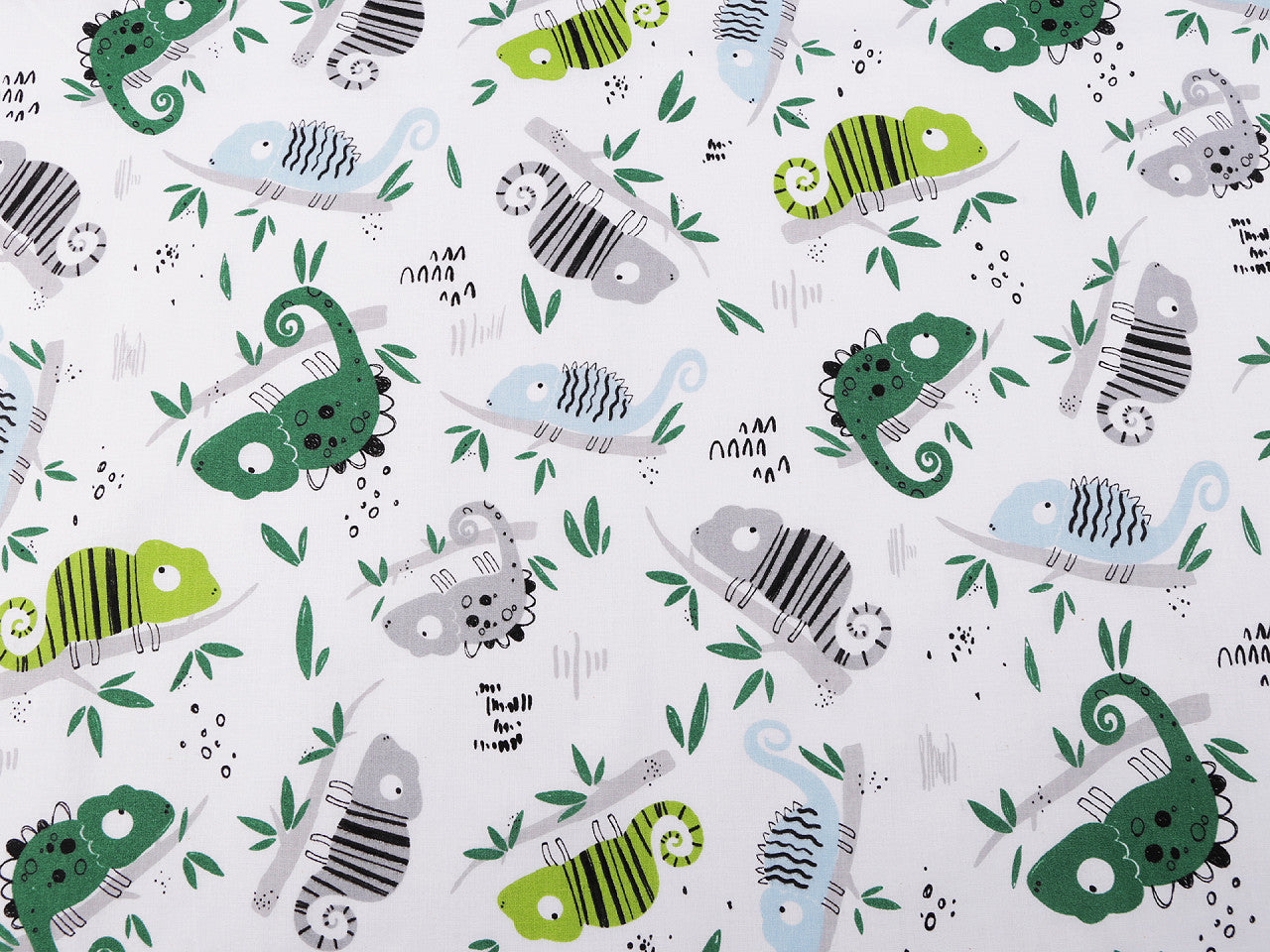 Popeline coton oekotex Caméléon