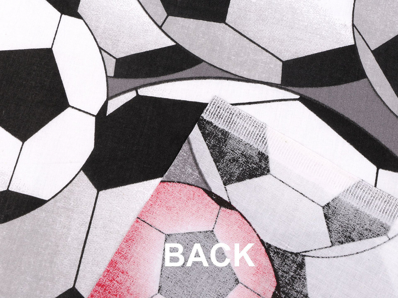 Cretonne coton oekotex, Ballons de football