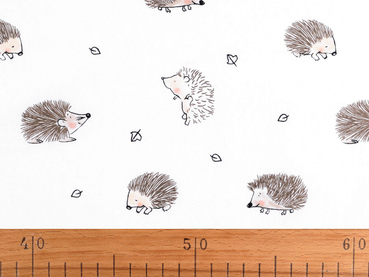 Cretonne en coton oekotex Hérissons