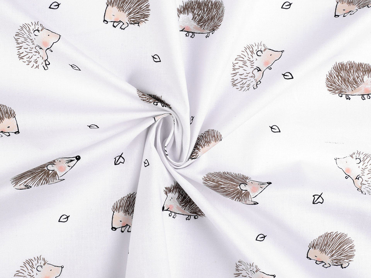 Cretonne en coton oekotex Hérissons