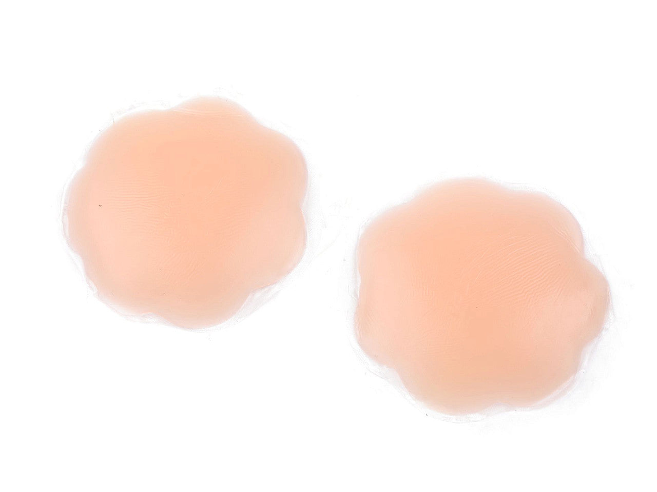 Autocollants pour mamelons en silicone dans une boîte en plastique, lot de 4