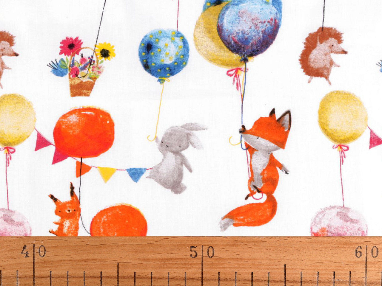 Popeline coton oekotex Ballons / Animaux