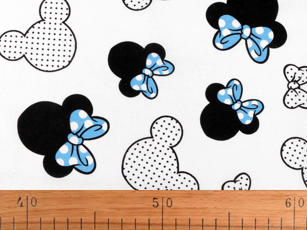 Tissu en coton - Mickey / Minnie Mouse