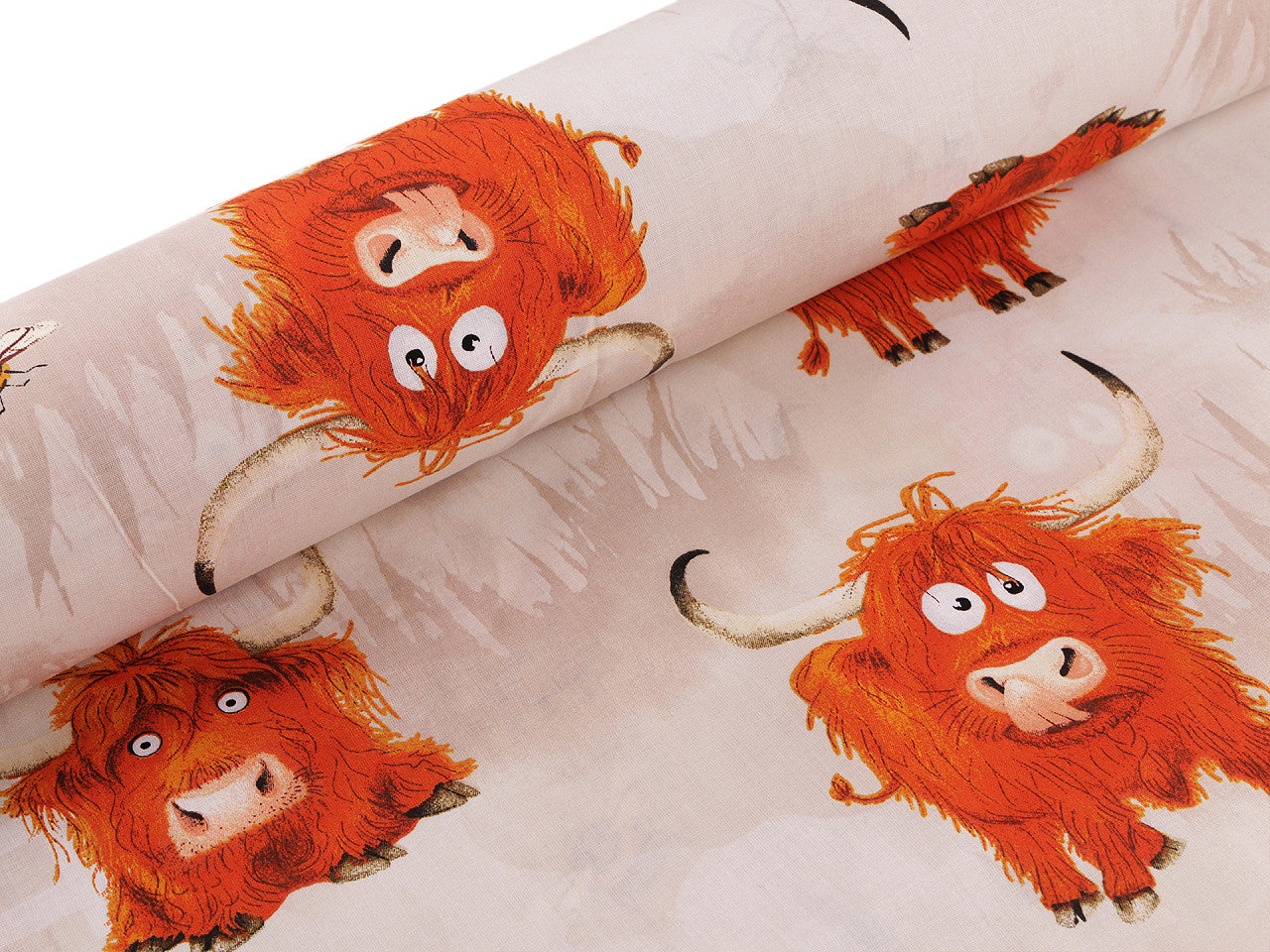 Tissu/Toile en coton, Taureaux