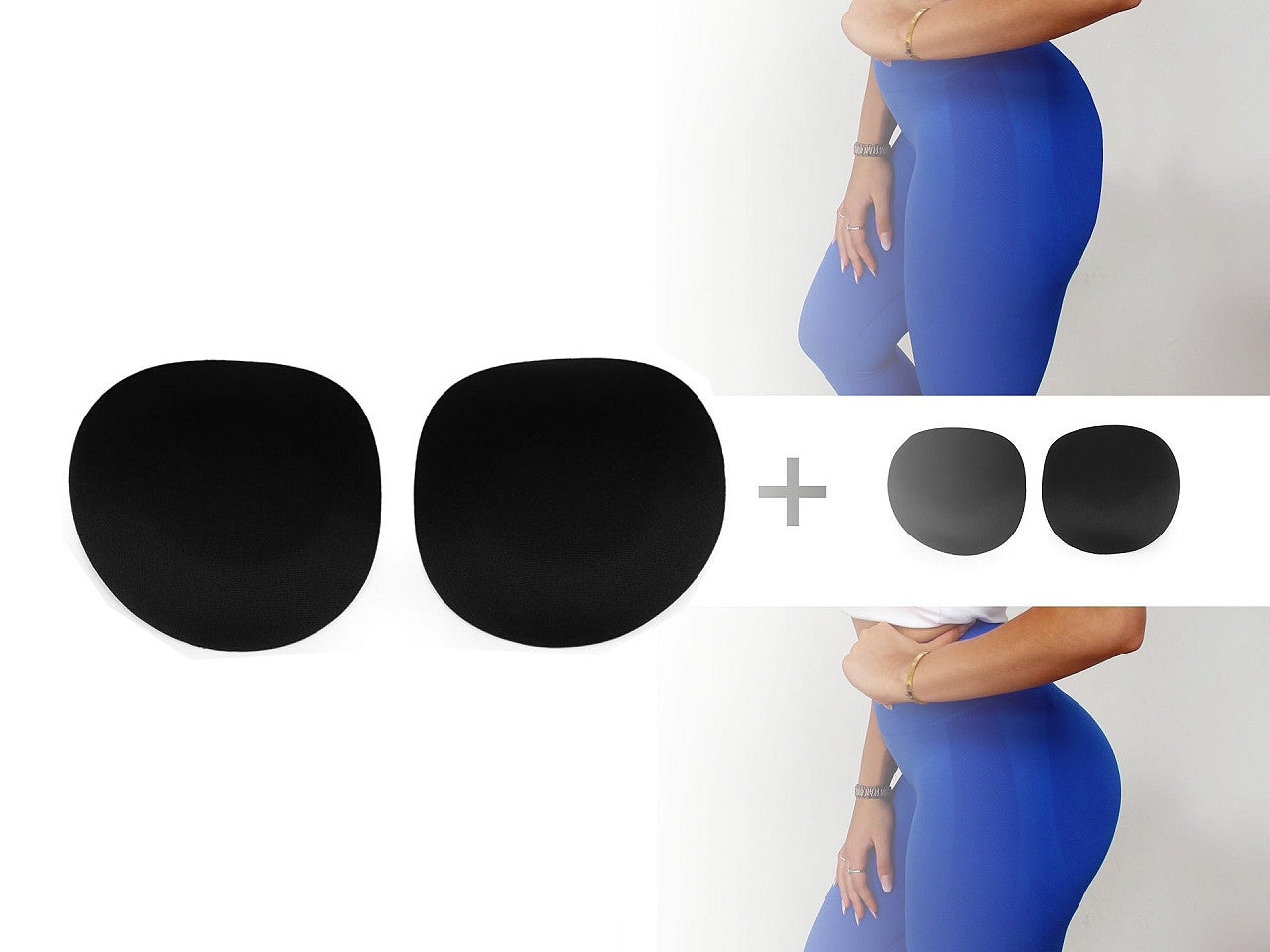 Coussinets modelants pour fesses