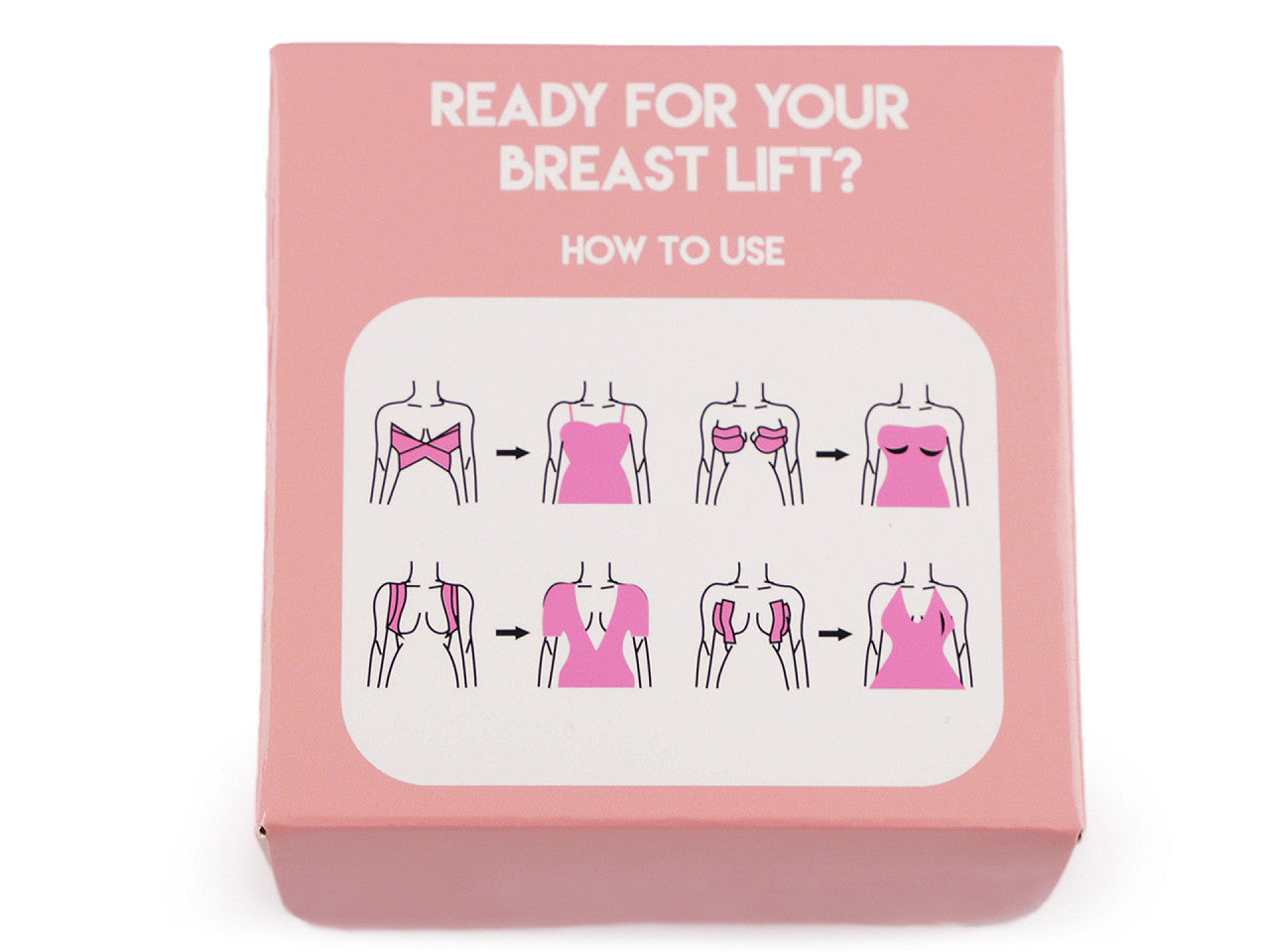 Ruban mammaire autocollant, largeur 5 cm, couleur chair