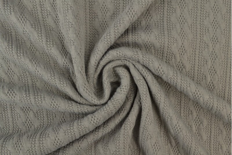 Coupon Maille torsades oekotex 300x150cm