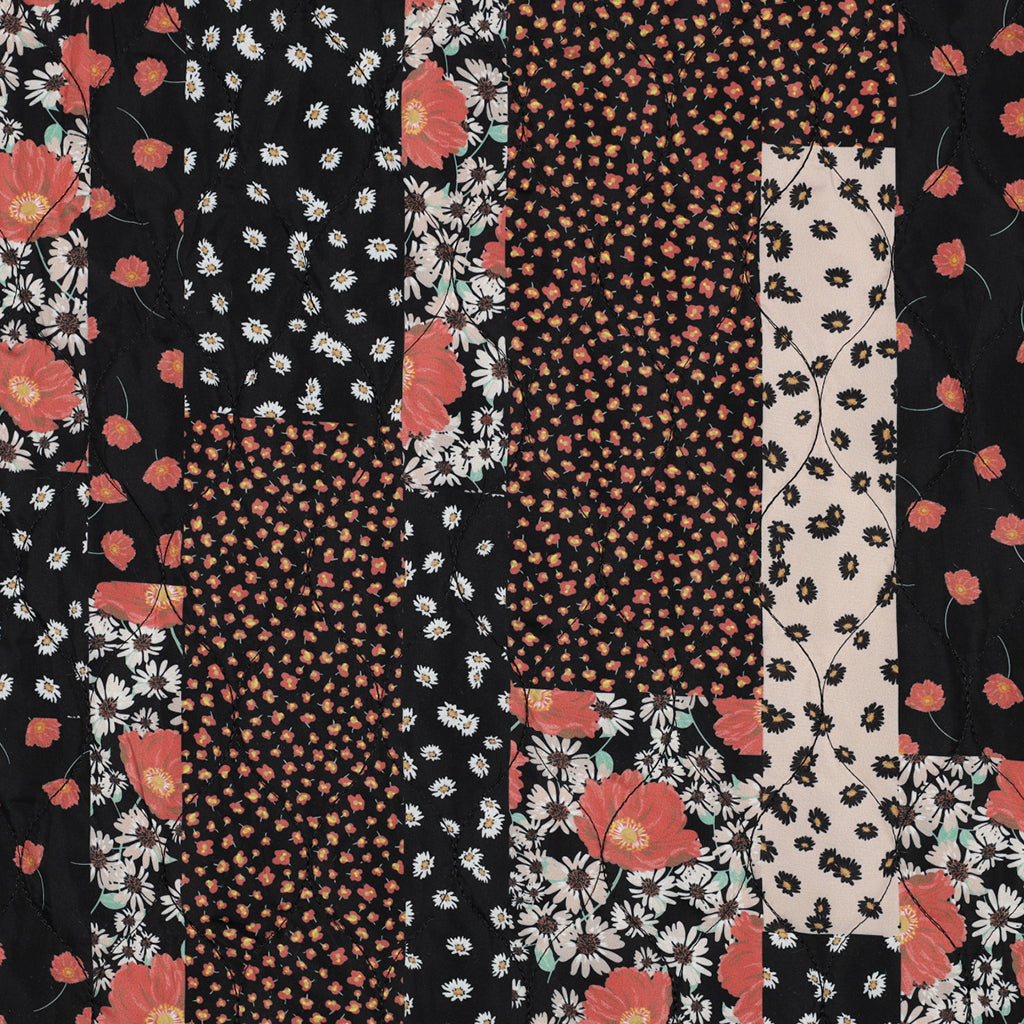 Matelassé patchwork POPPY