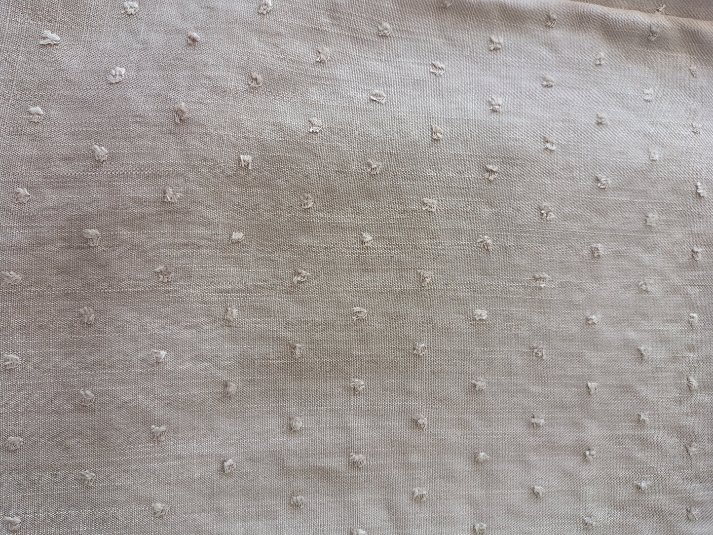 Coupon Coton plumetis fluide 250x150cm