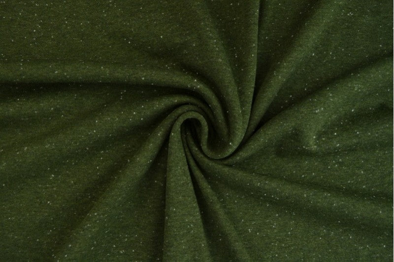 Oekotex melierter Baumwolljersey