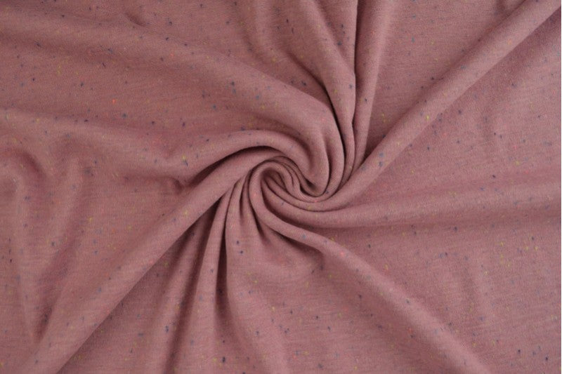 Oekotex melierter Baumwolljersey