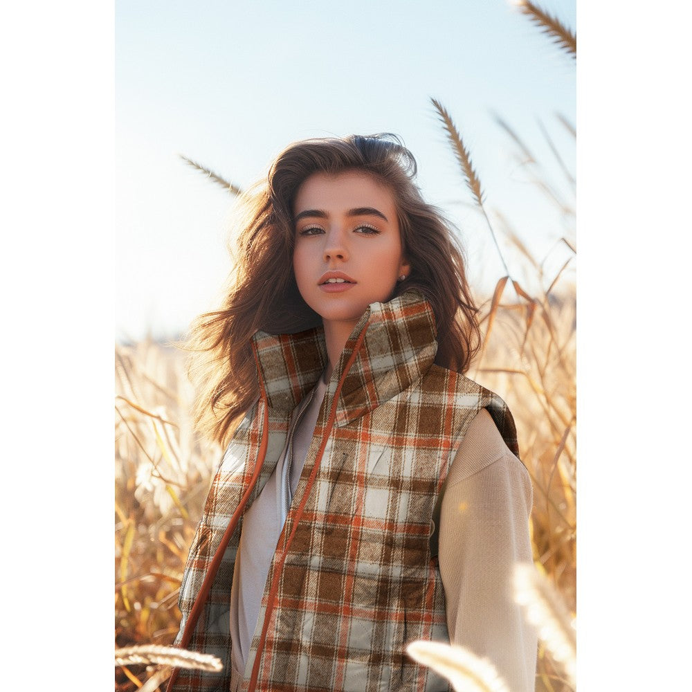 Flanelle Tartan matelassée POPPY