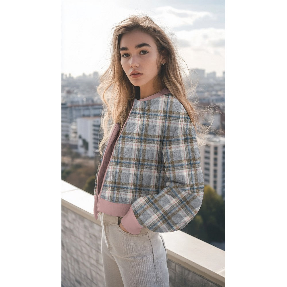 Flanelle Tartan matelassée POPPY