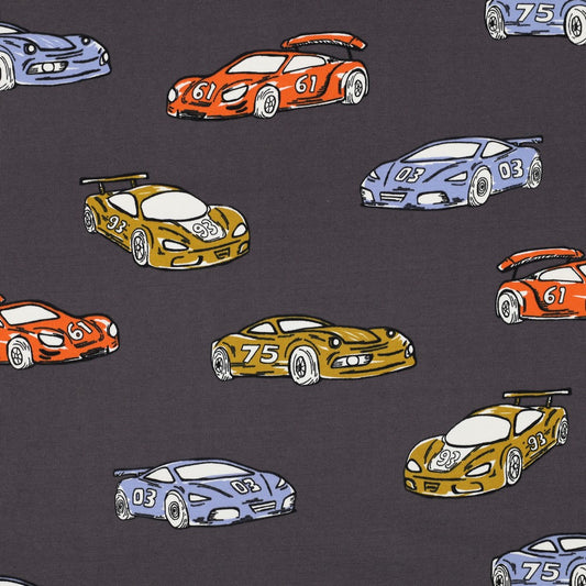 French terry race cars POPPY