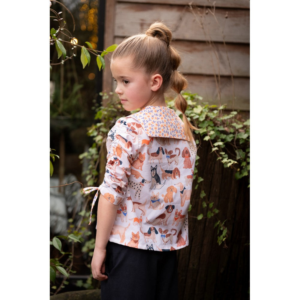 Popeline coton dogs POPPY