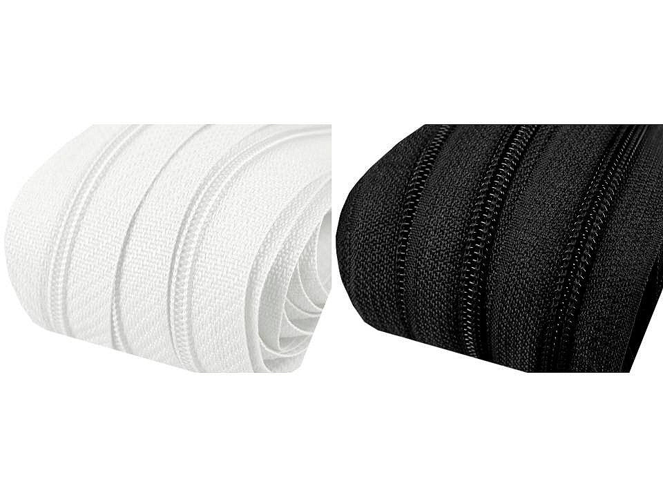 Fermeture Éclair continue en nylon No 3 pour glissières de type ASIC