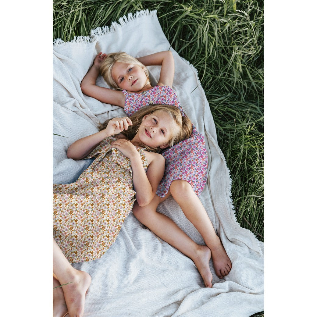 Popeline coton GOTS imprimé fleuri POPPY