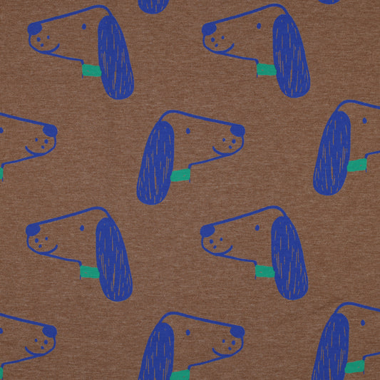 Jersey coton mélangé DOGS