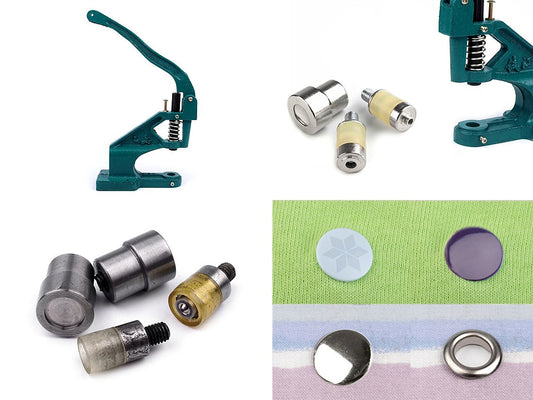 Presse pour œillets, rivets et pressions