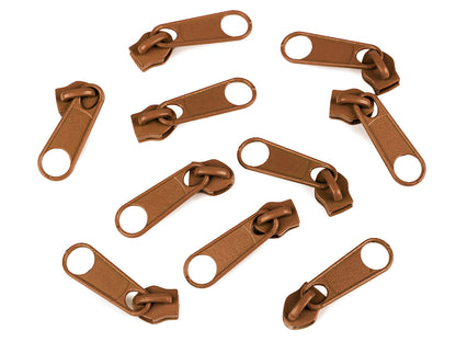 Curseurs pour fermeture à glissière No 5 (par sachet de 10)