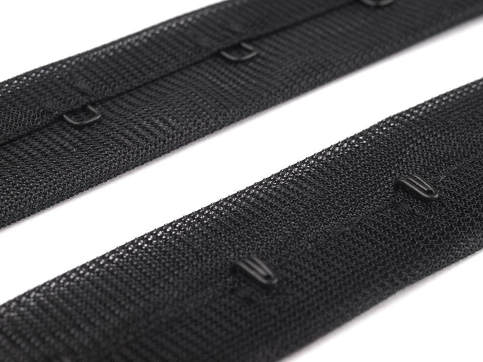 Ruban pour ajustement de lingerie PES, largeur 25 mm, une rangée