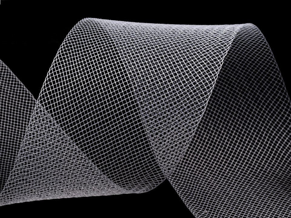 Tresse crinoline crin de cheval, largeur 4,5 cm - 20m