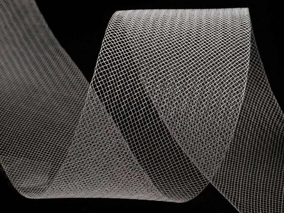 Tresse crinoline crin de cheval, largeur 4,5 cm - 20m