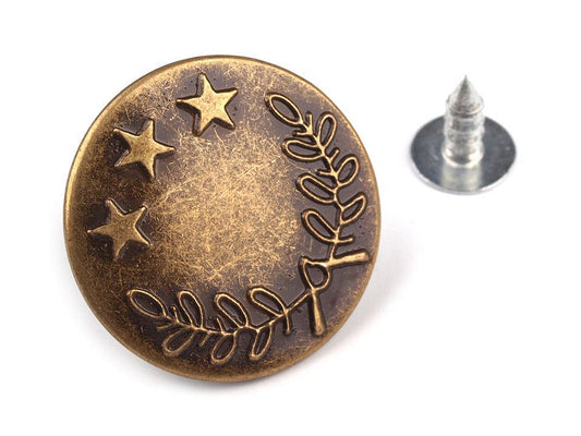 Bouton de jeans, taille 32'