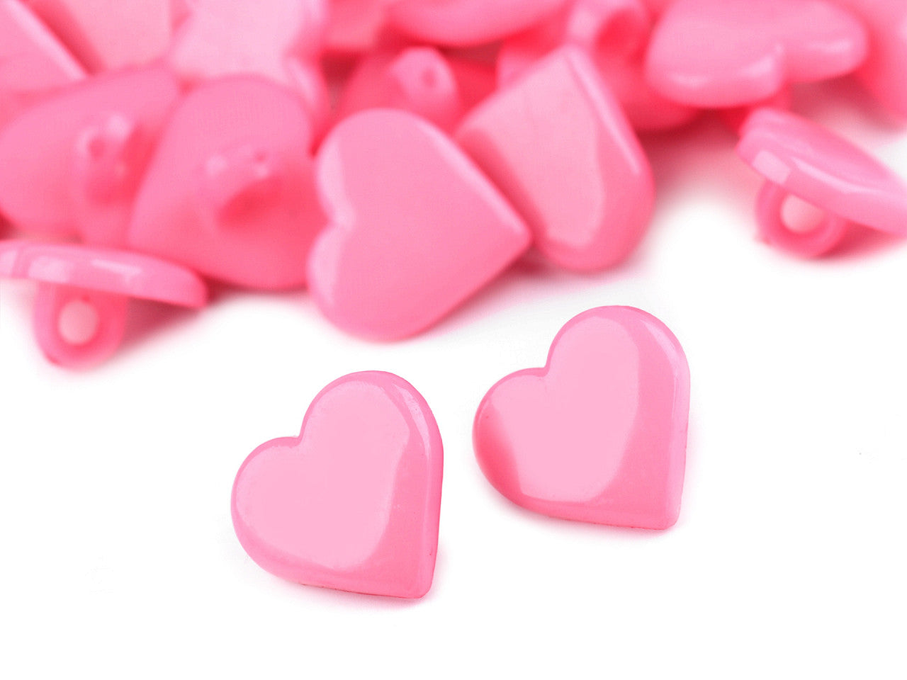 Bouton Cœur, taille 24'