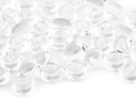 Bouton transparent, taille 16'