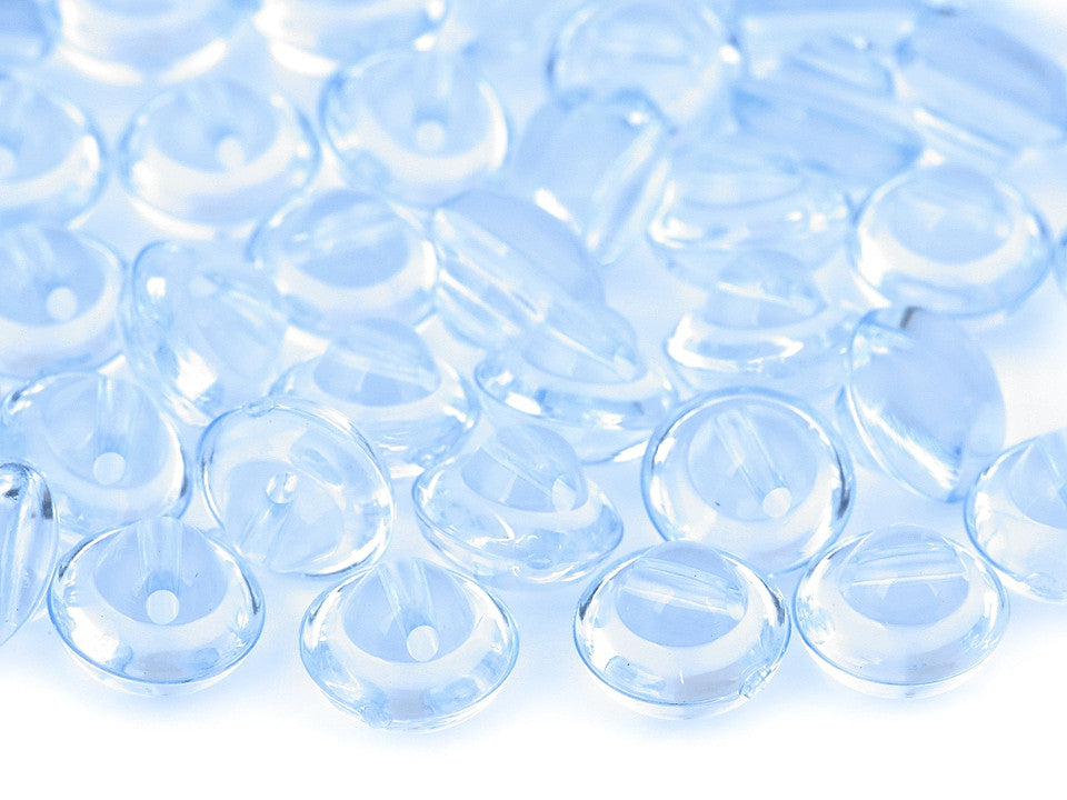 Bouton transparent, taille 16'