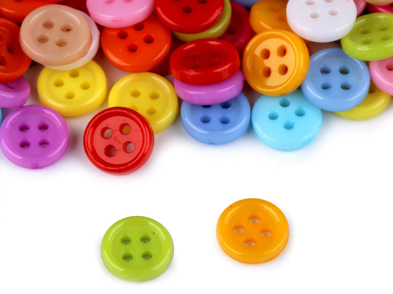 Mini bouton taille 14', assortiment de couleurs