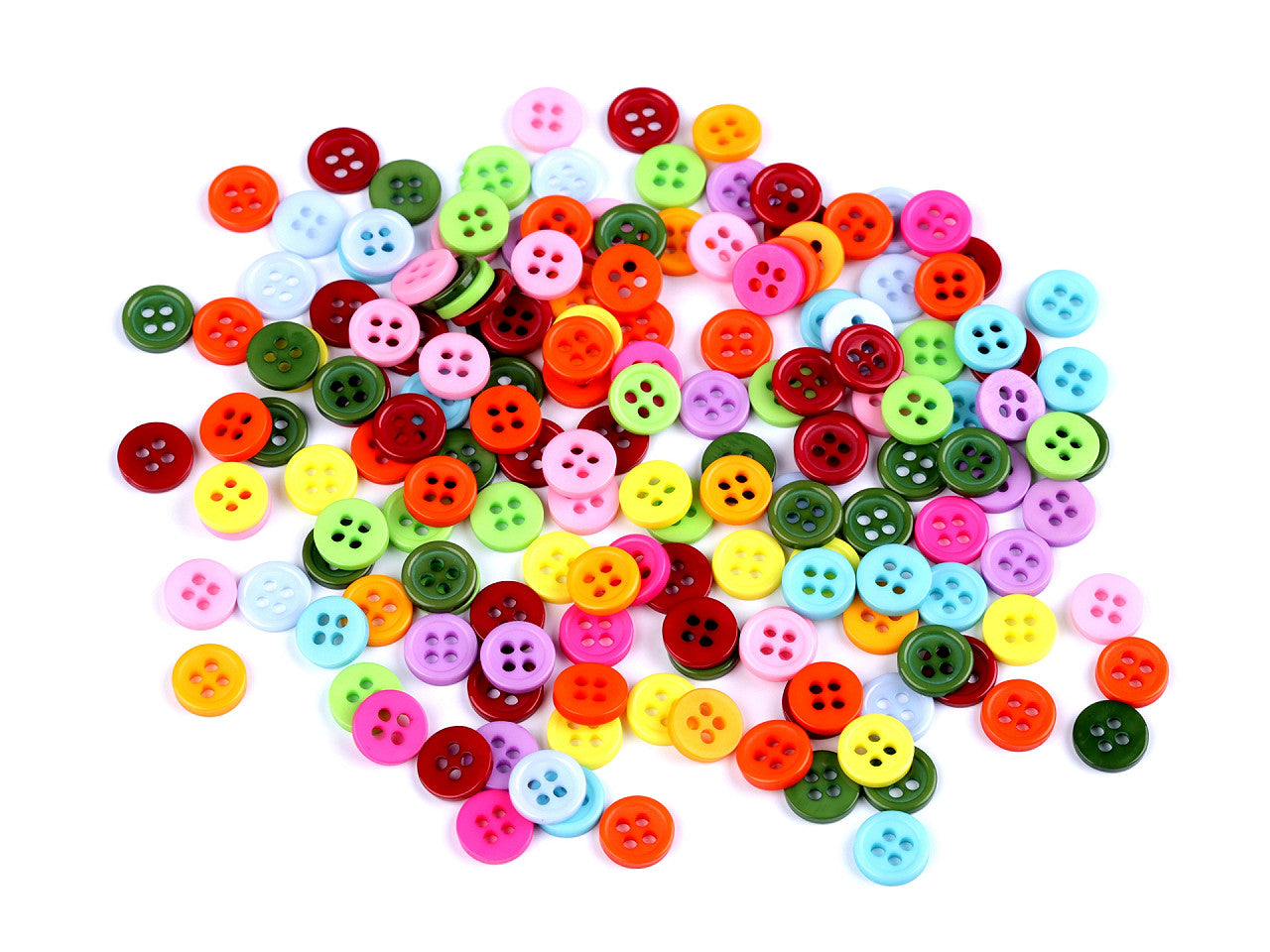 Mini bouton taille 14', assortiment de couleurs