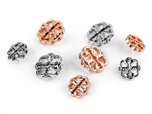 Bouton métallique, taille 24', 30'