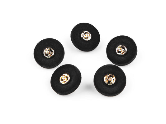 Boutons en velours, taille 28', 36'