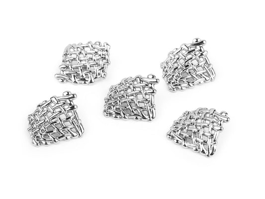 Bouton métallique, taille 52'