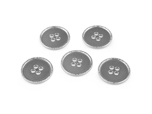 Bouton métallique, taille 34', 40'