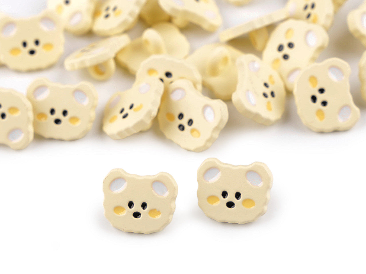 Bouton Ours en peluche pour enfant, taille 24'