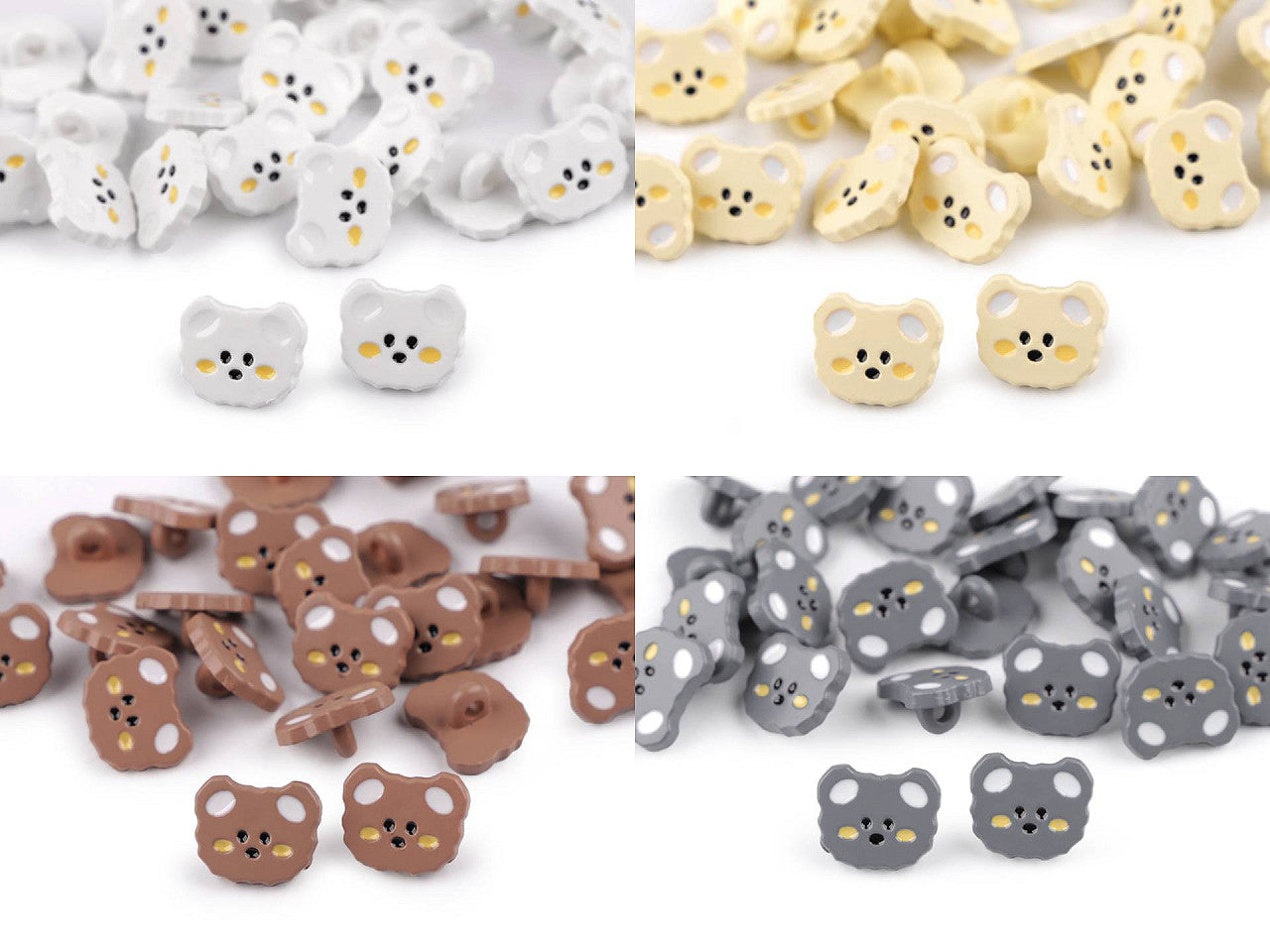 Bouton Ours en peluche pour enfant, taille 24'