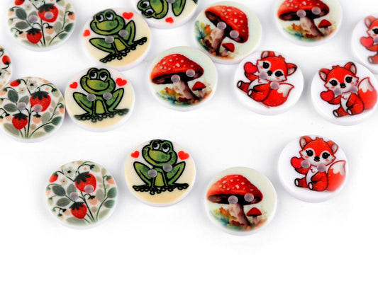 Bouton pour enfants, taille 24'