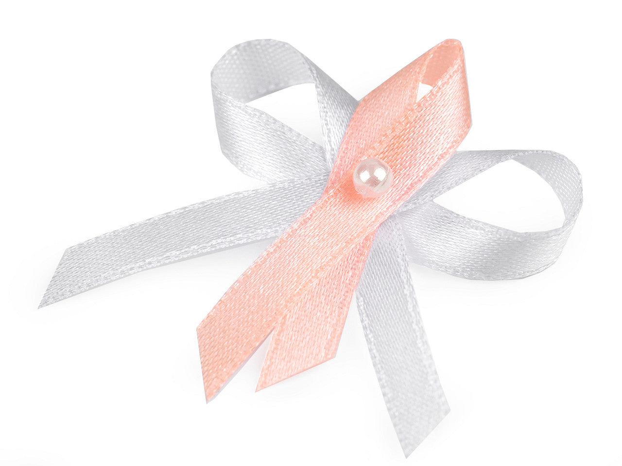 Noeud de ruban de mariage en satin, largeur 35 mm