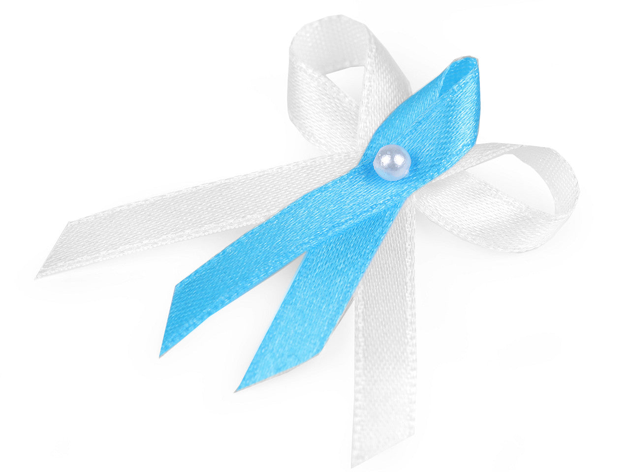 Noeud de ruban de mariage en satin, largeur 35 mm