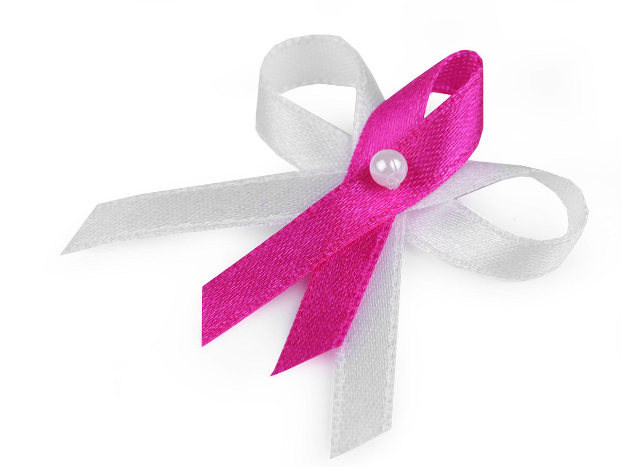 Noeud de ruban de mariage en satin, largeur 35 mm