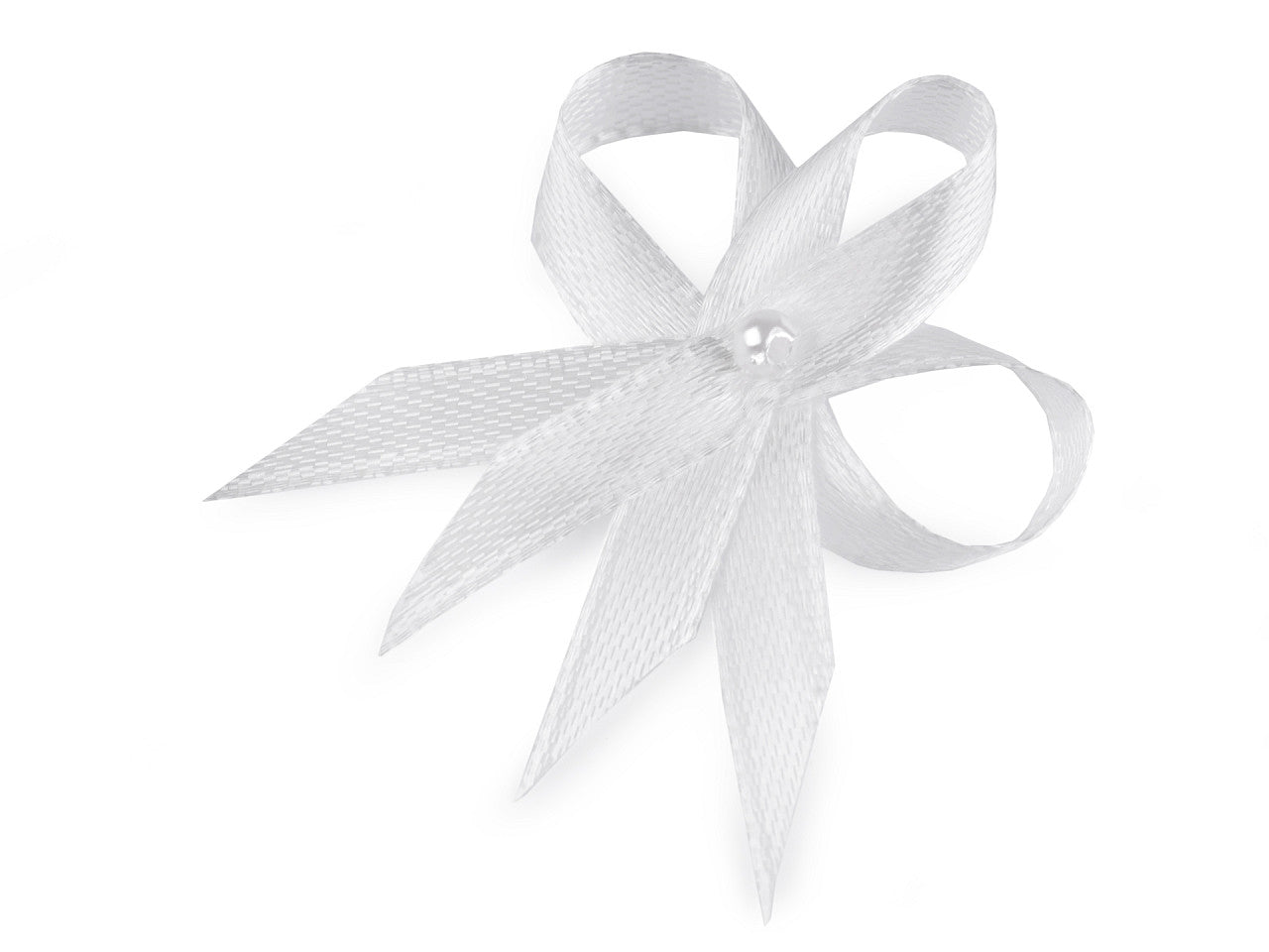 Noeud de ruban de mariage en satin, largeur 35 mm