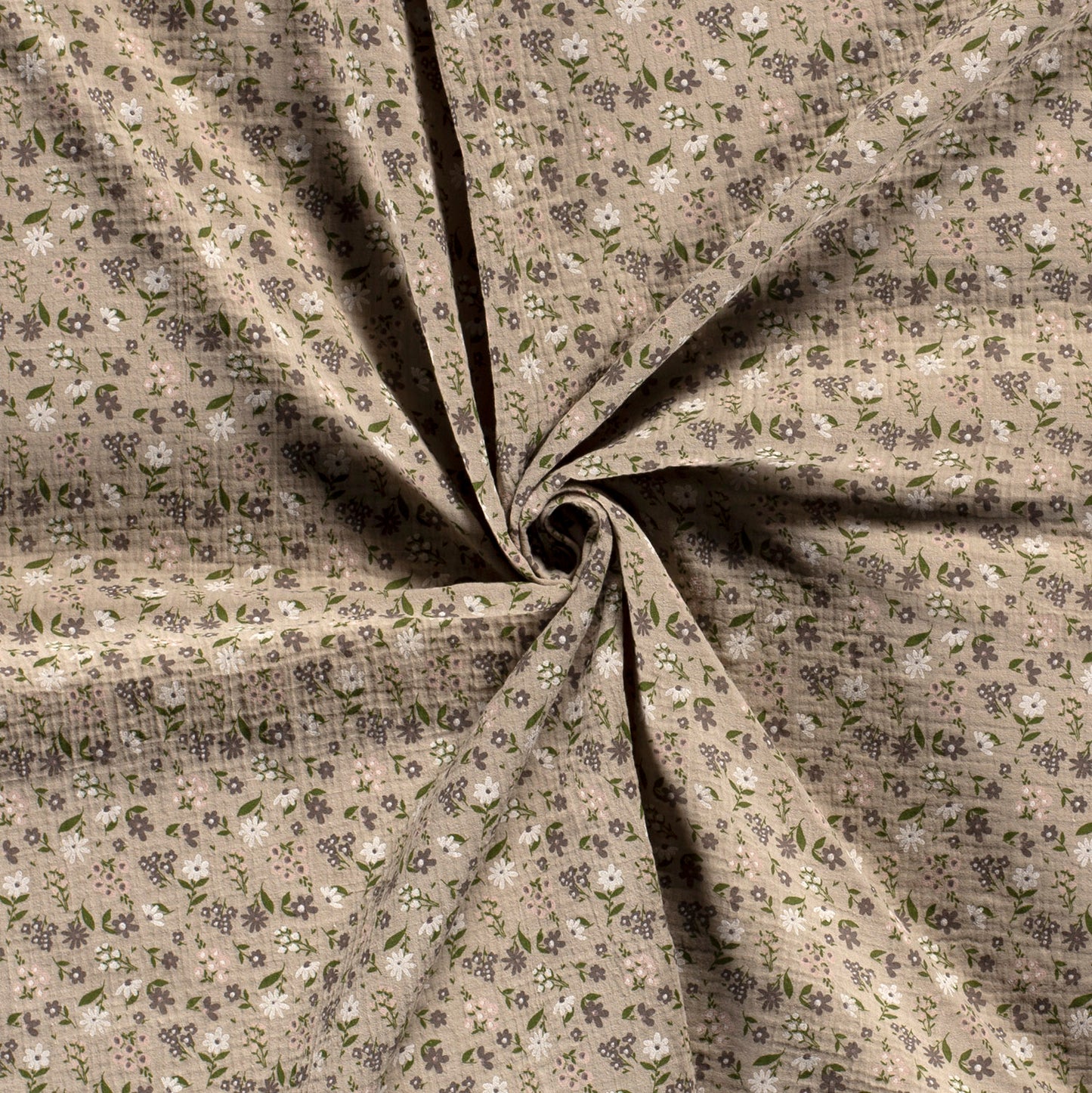 Double gaze imprimée Oekotex