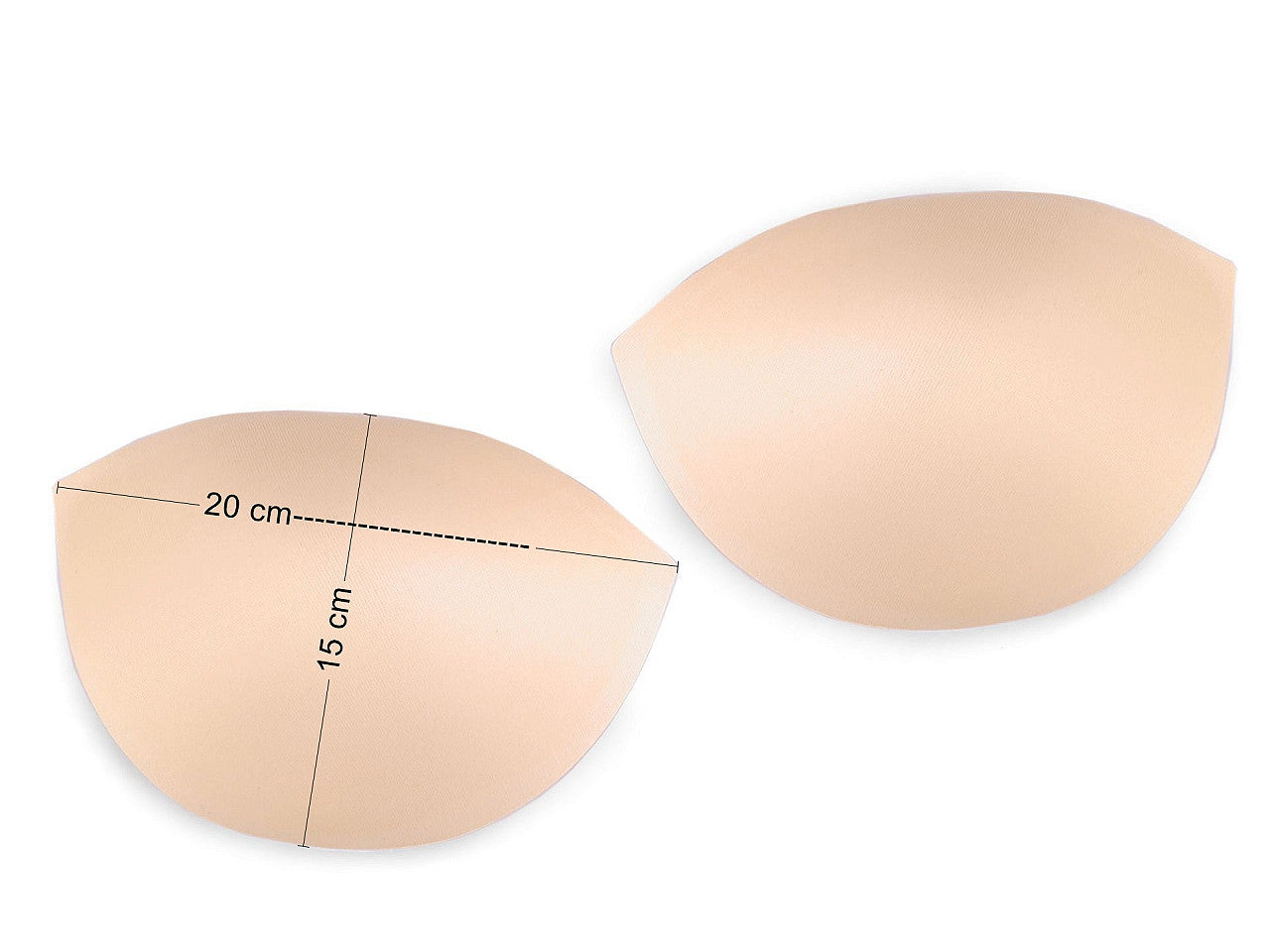 Coussinets de soutien-gorge pour maillots de bain/corsets, taille 36