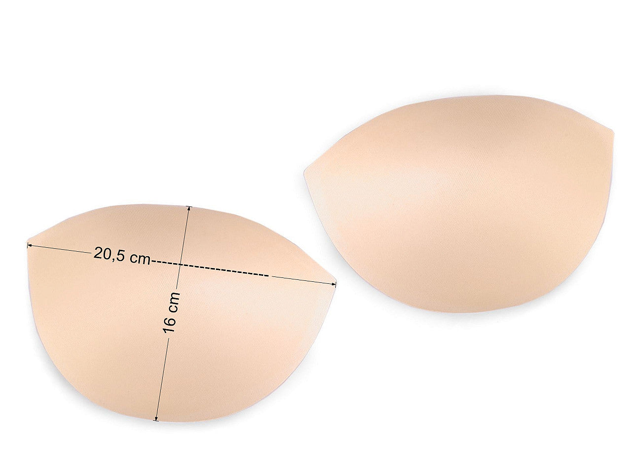 Coussinets de soutien-gorge pour maillots de bain/corsets, taille 38