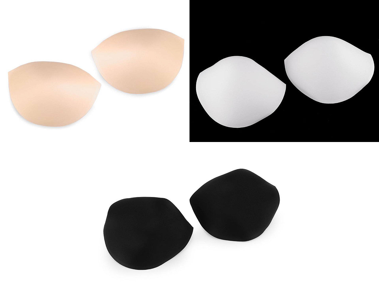 Coussinets de soutien-gorge pour maillots de bain/corsets, taille 38