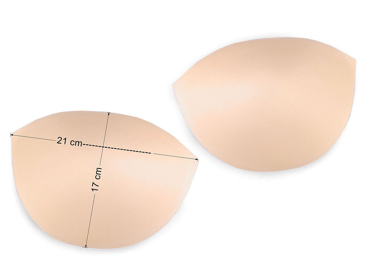 Coussinets de soutien-gorge pour maillots de bain/corsets, taille 40